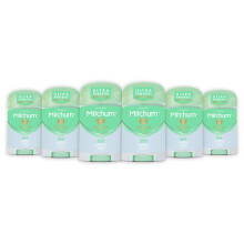 Mitchum Women Triple Odor Defense 48 hr Protection Stick Deodorant and Anti-Perspirant, Unscented, 41 g (Pack of 6)