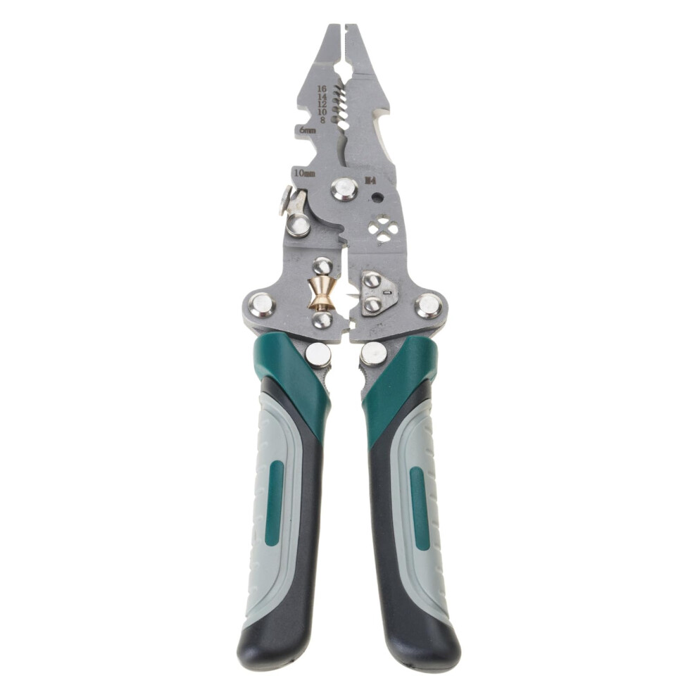 Wire Stripping Pliers Foldable Pulley Design Cable Cutter Crimper For Electrical And Craft Projects 9365049282222