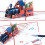 Unique 3D Christmas Train Greeting Card Delicate Print-1 set 6