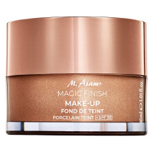 M. Asam Magic Finish Porcelain Teint Make-Up Mousse (1.01 Fl Oz) ? 4in1 Primer, Foundation, Concealer & Powder With Buildable Coverage, Hides Redness