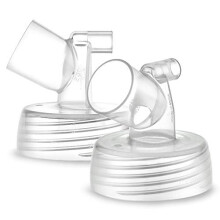 Maymom Myfit Base Connector (2Pc) Wide Neck: These Connectors Will Fit These Wide Neck Bottles: Spectra Wide Mouth Bottles, Avent Bottles, and Wide