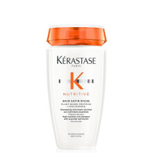 K?rastase Nutritive, Gentle Hydrating Shampoo for Dry Hair, Nourishing Protein Formula with Niacinamide, Moisturises, Softens and Restores Shine, Bain