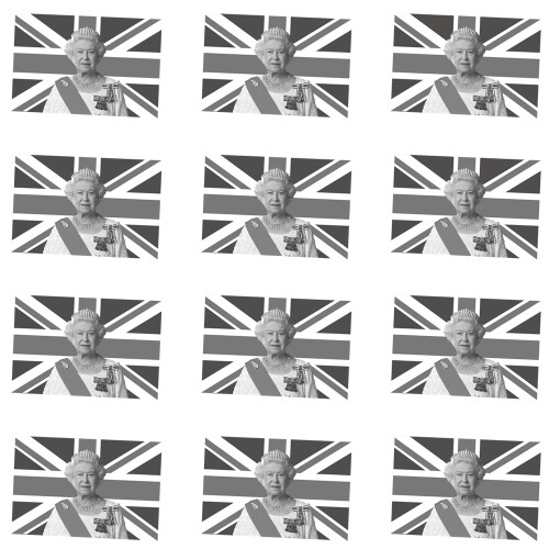 Πολυεστερικό υλικό για προμήθειες Union Jack, αδιάβροχη σημαία κήπου με κυματιστή