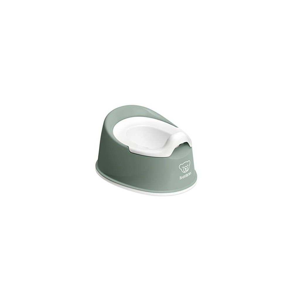 Babybj?Rn Smart Potty, Deep Green/White Babybjörn