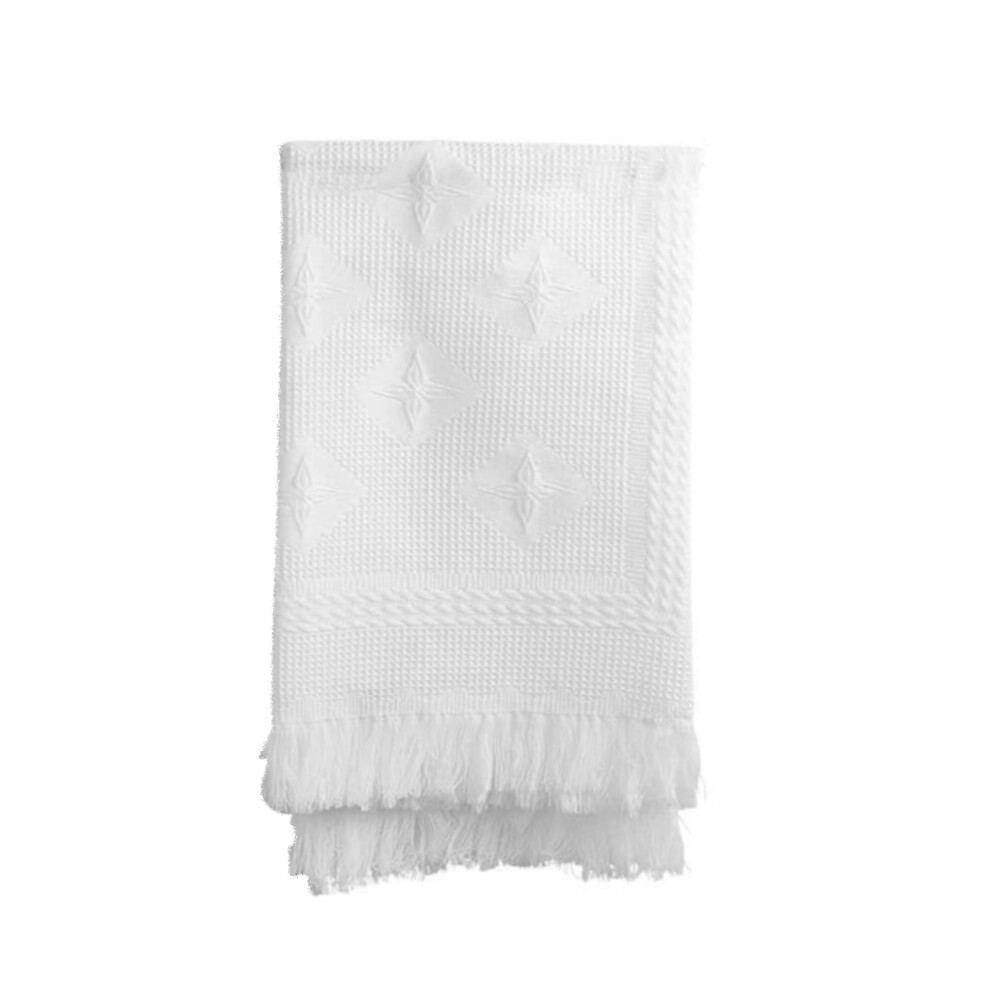 Baby Blanket, Baby Boys And Girls Shawl, Newborn Swaddle Blanket, Christening Wrap, White Baby Togs