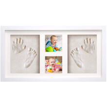 Bubbleliss Baby Hand and Footprint Kit Makes A Great Gift Present for Birthdays, Christenings and Baby Showers, Newborn Baby Keepsake Frames