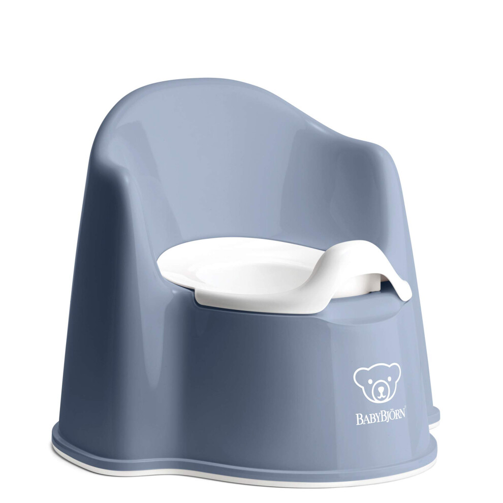 Babybjörn Babybj?Rn Potty Chair, Deep Blue/White