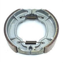 Motorcycle Rear Brake Shoes for Yamaha Breeze 125 Grizzly Hunter 125 with Springs, Low Noise Performance