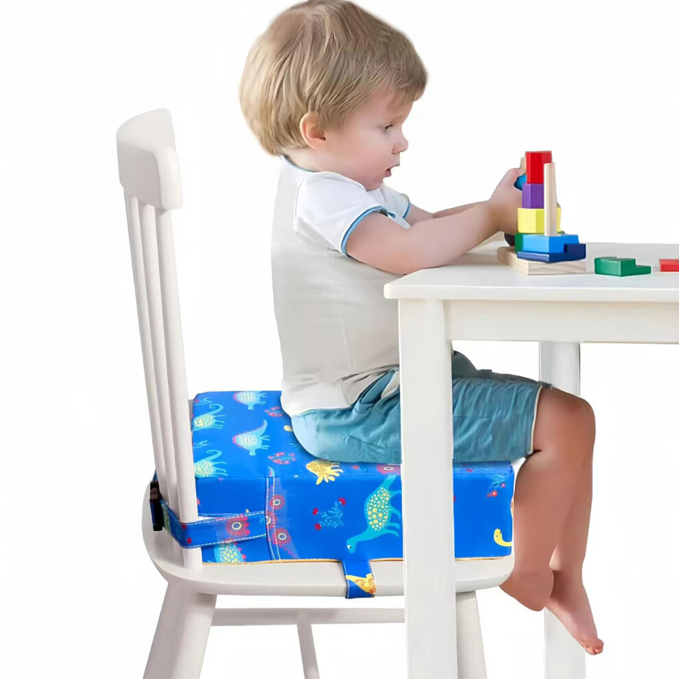 Toddler Booster Seat For Dining Chair, Pu Non-Slip Kids Travel Dining Chair Booster Seat For Toddlers Dining Table Boosters Cushion Toddler Totidyh