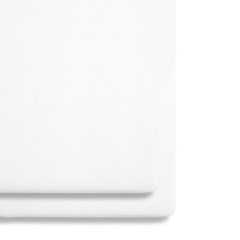 2 Pack Crib Fitted Sheets 44 x 80cm ? White ? Light, Breathable & Luxurious Jersey Cotton Made to Last & Designed to Fit Sn?zPod Bedside Cribs