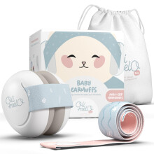 Oli-Melo Baby Ear Defenders : Noise Cancelling Protection up to 34 dB UKCA certified - Adjustable non-slip headbands - Baby Headphones for Infant,
