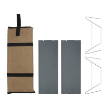 Trousse à outils en alliage d'aluminium facile à transporter, imperméable et résistante, sac de rangement pour quincaillerie, grande capacité,