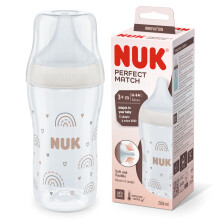 NUK PM PP TC 260ML SI M CL1 RAINBOW