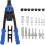 Hand Rivet Nut Tool Kit, Manual Rivet Nut Gun Insert Tool, Threaded Riveter, M3M12, Long Service Life 5
