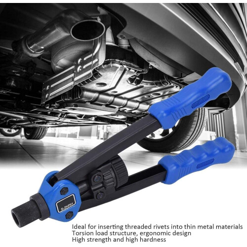 Hand Rivet Nut Tool Kit, Manual Rivet Nut Gun Insert Tool, Threaded Riveter, M3M12, Long Service Life 1