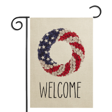 Steag Patriotic de grădină cu două fețe, decorațiune pentru casă, 30x45 cm, durabilitate rezistentă la intemperii pentru toate anotimpurile,