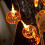 Φωτάκια σε κορδόνι για το Halloween, τρομακτική ατμόσφαιρα για εσωτερική και 5