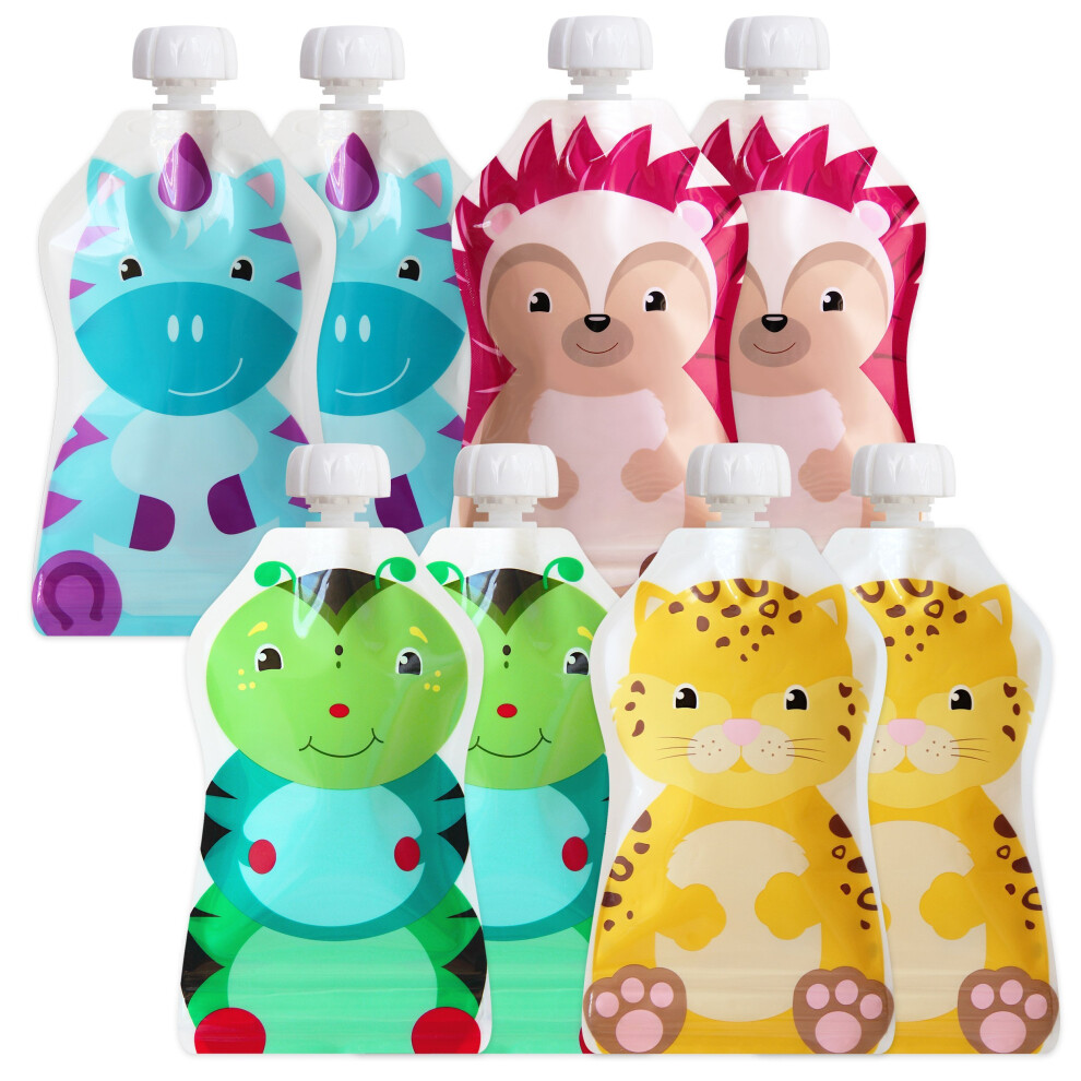 Snakpack Reusable Baby Food Pouch | 8 Ct, 5 Oz Choomee