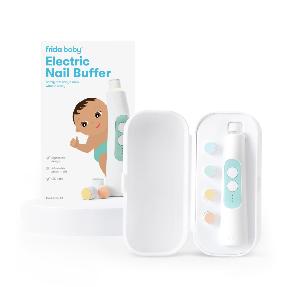 Electric Nail Trimmer, Safe & Easy Electric Nail File, Baby Nail Clipper Kit Suitable For Newborns, Toddler, And Children, 1 Electric Frida Baby