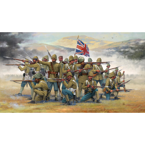 Italeri 6187S 1:72 British Infantry and Sepoys, Building, Stand Model Making 1
