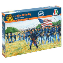 UNION INFANTRY AMERICAN CIVIL WAR - SOLDIERS 1:72 - Italeri 6177