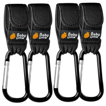 Baby Uma Award-Winning Buggy Clips - 2022 Double-Platinum Pushchair Accessories, Universal Pram Accessories & Rollator Accessories, Carry 5kg per