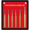 Masonry Chisel Set 6Piece Flat Chisels And Center Punch Tools For Stone Carving, Brickwork, Includes Storage Pouch (A) 5