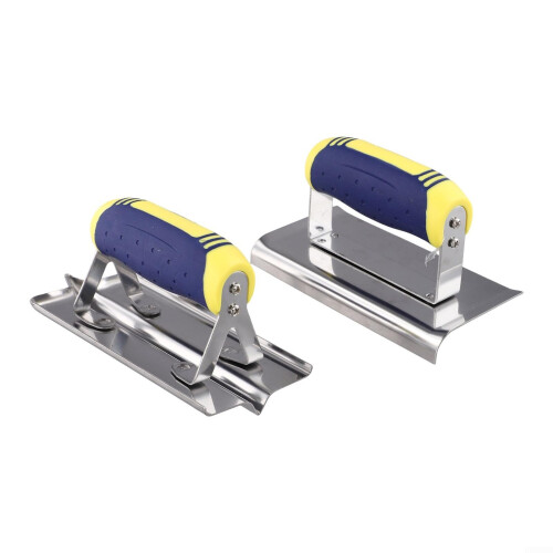 Stainless Steel Concrete Hand Set 2Piece Curved And Sharp For Precision Grooving Tasks