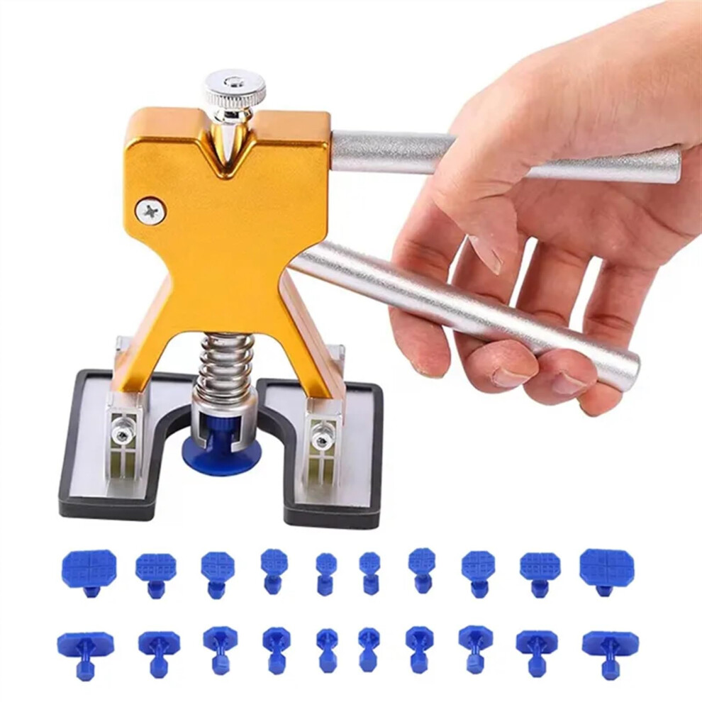 Paintless Dent Kit With Suction Cups For Cars, Adjustable Height, 20 Tabs, Paintsafe 9365049287623