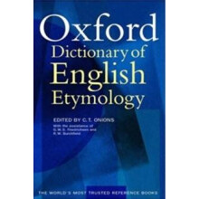 Oxford Dictionary of English Etymology by C. T. Onions Hardcover Book