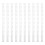 10 Pcs Comb Binding Spines Easy to Open and Close-Macaron White 1