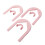 Jewelry Hole Punch Guide Tool for Drilling Ergonomic-Pink 1