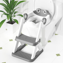 COOSEYA Frog Toilet Seat, Potty Training Toilet Seat for Toddler, Upgrade Potty Training Toilet 2 in 1 Toilet Seat for Boys Girls,Waterproof Soft Mat
