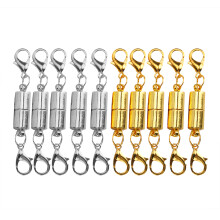 Elegante chiusura magnetica per riparazioni di gioielli, non facile da rompere o sbiadire, chiusura a moschettone magnetica per la creazione di
