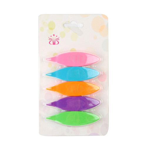 DIY Shuttle Craft Tool, Colorful Plastic Tatting Shuttles-G