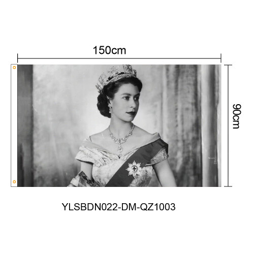 Σημαία Royal Standard για εξωτερική χρήση, αντικολλητική στο ξεθώριασμα, σημαία Royal Standard 1