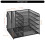Multifunctional 5-Tiered Metal File Tray Organiser Desktop 3