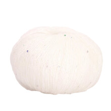 Mohair Knitting Yarn DIY Craft Sequins String Handwoven-1
