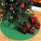 Festival White Green Christmas Tree Stand Mats Durable-Red 6