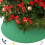 Festival White Green Christmas Tree Stand Mats Durable-Red 5