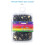 100 Pcs Push Pins Map Pins Message Board Tacks Drawing-Blue 7