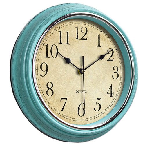 Horloges sans tic-tac, horloge murale à chiffres-7