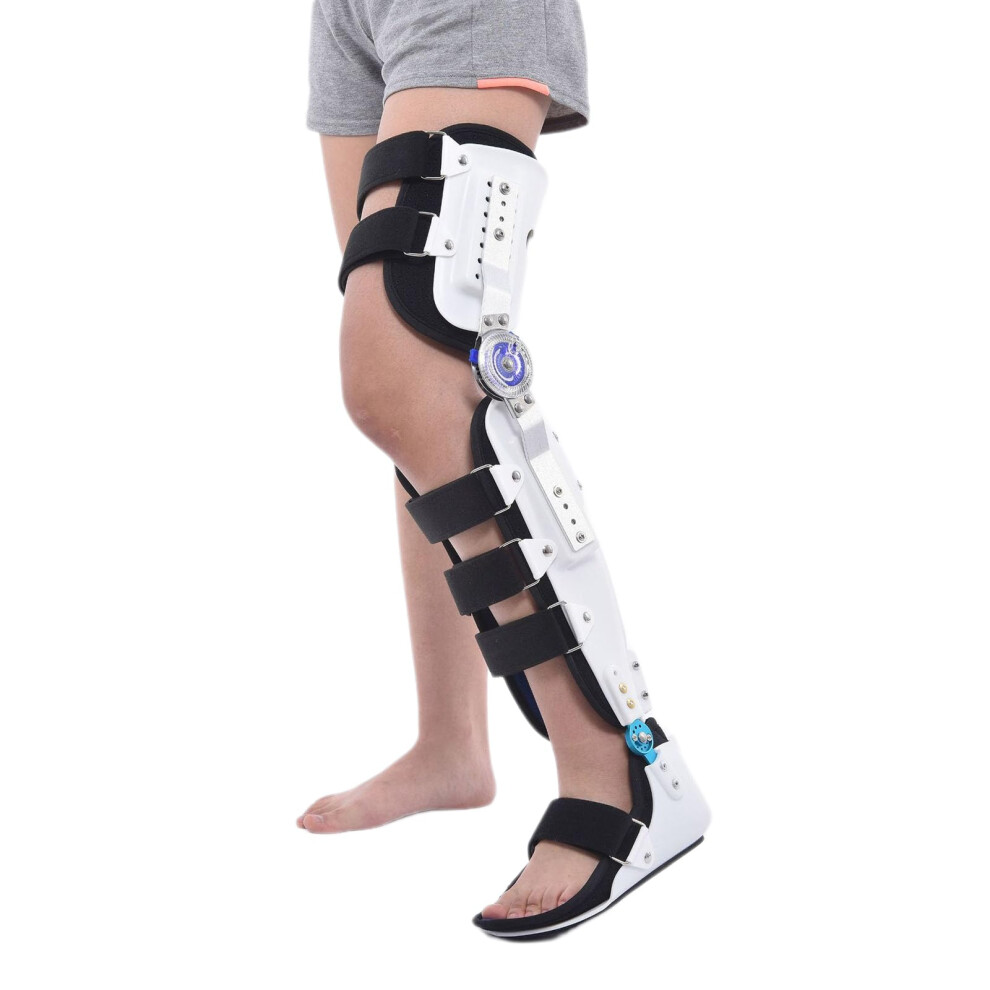 Hip Abduction Brace Knee Orthosis Adjustable Hinged Support for ACL PCL MCL Arthritis Recovery