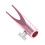Double Side Eyebrow Pencil Sharpener Assistant Tool For-Pink 1