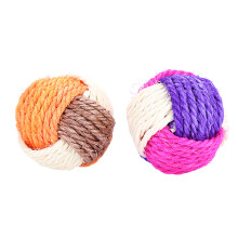 Boule de Sisal pour chat, jouet à gratter, balle résistante aux