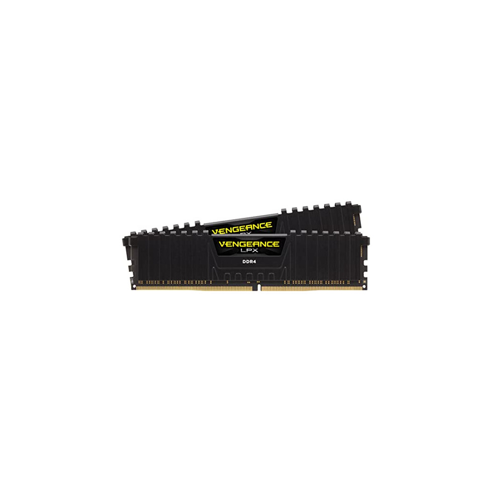 Corsair Vengeance Lpx Ddr4 Ram 32Gb (2X16gb) 3600Mhz Cl18-22-22-42 1.35V Intel Xmp Amd Expo Computer Memory ? (Cmk32gx4m2d3600c18) Black