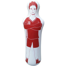 1.6m Inflatable Soccer Dummy Goalkeeper Air Mannequin For Kicks Wall Defender Training Soccer Practice Equipment