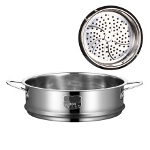 Stainless Steel Steaming Rack with Handle-20cm with ears