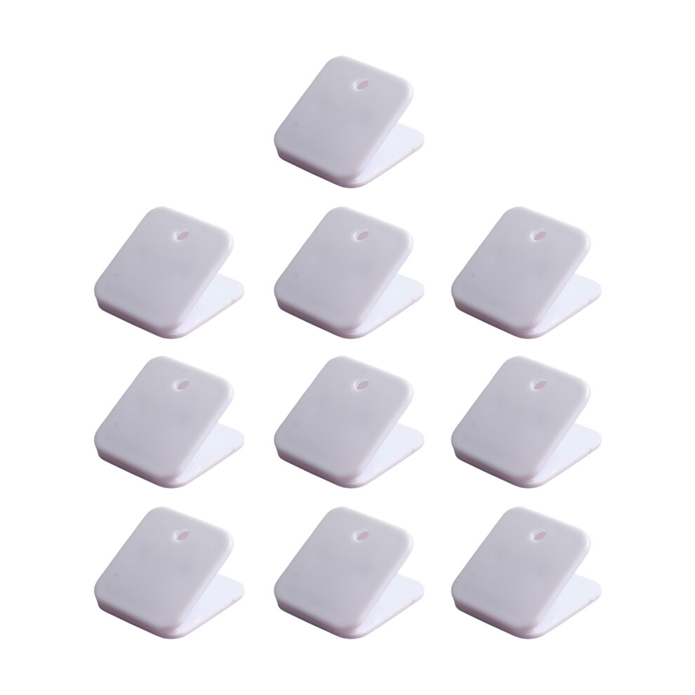 Square Paper Clamp Document Organiser Clip Food Bag Seal-White 7696001242513