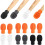 Silicone Drum Stick Mute 4Pack For Practice, Percussion Tips, Dampening Accessories, Compatible With Drum Sticks 4